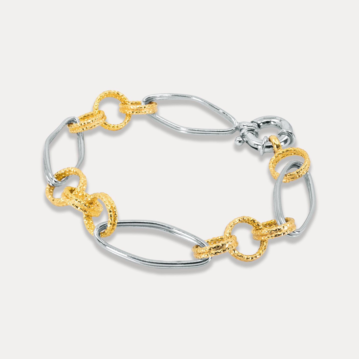 Mideroche Fantasia Two-Tone Links Bracelet