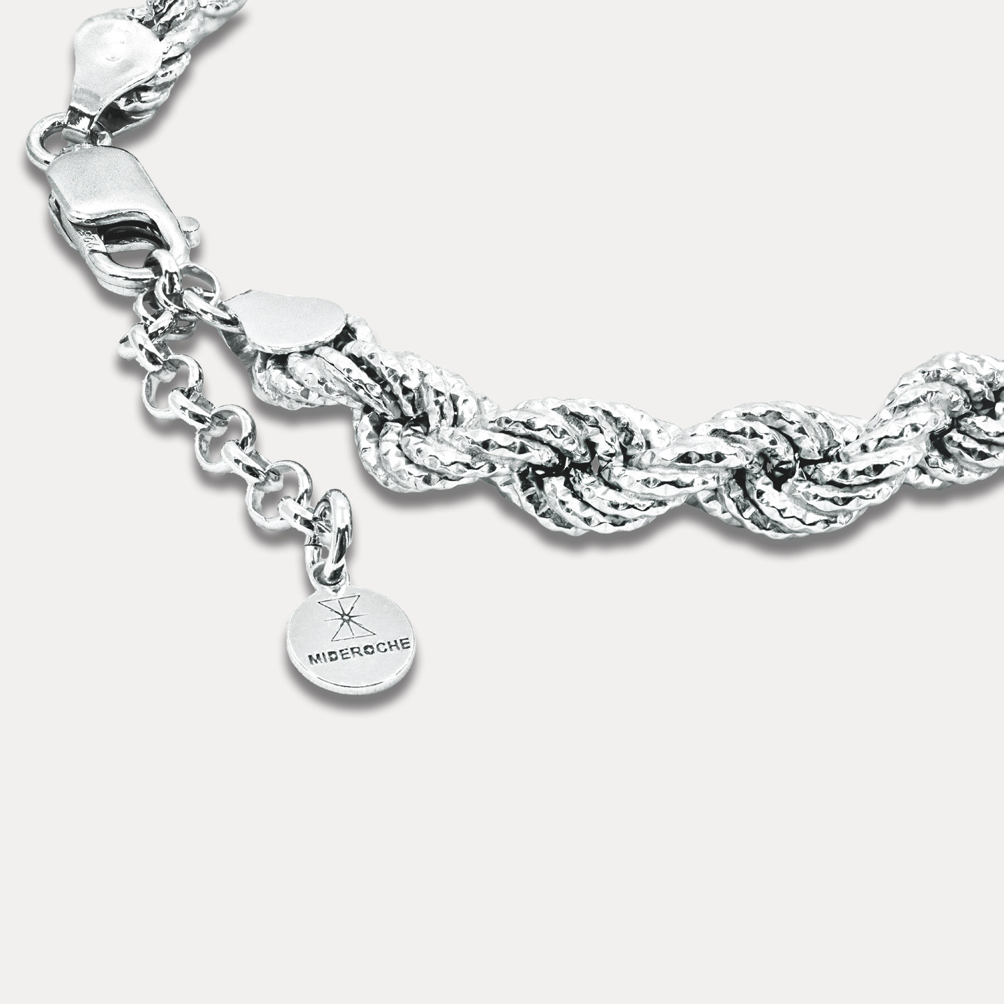 Mideroche Corda Martellate Bracelet (6.5mm)