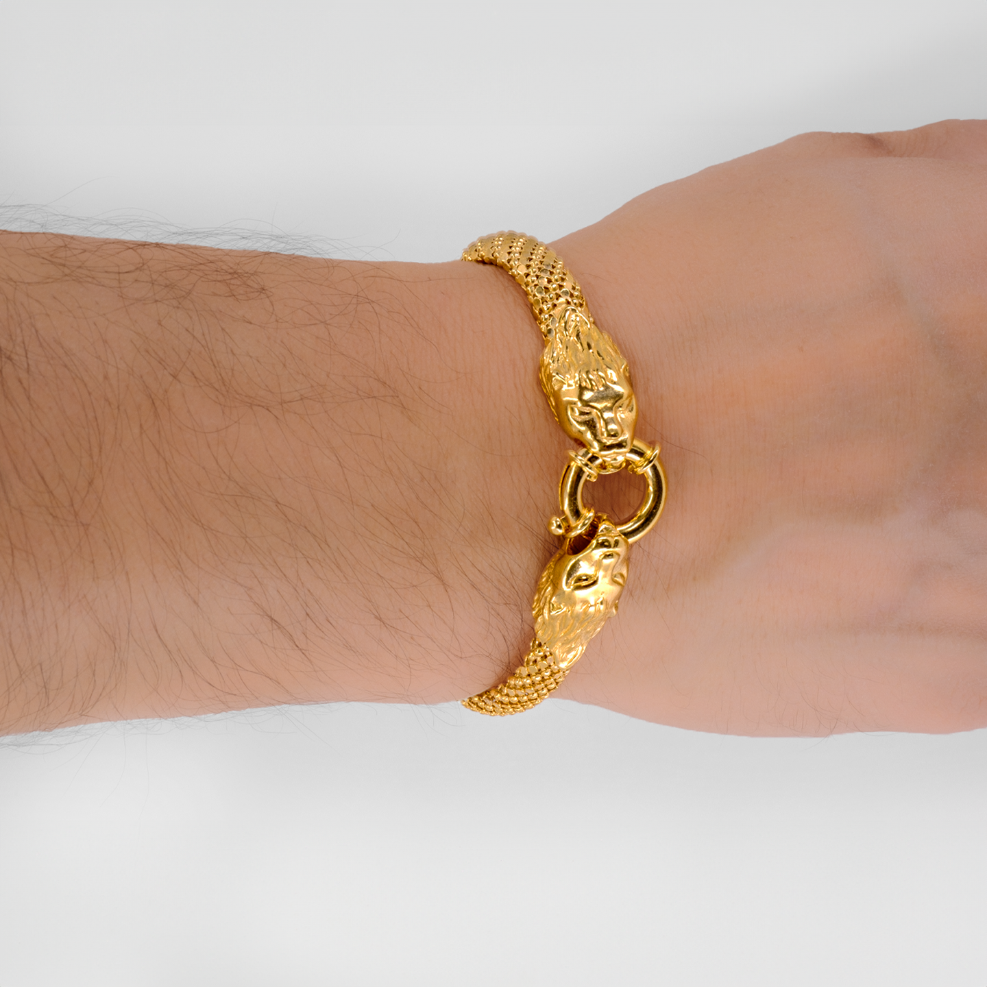 Mideroche Riviera Golden Lion Bracelet