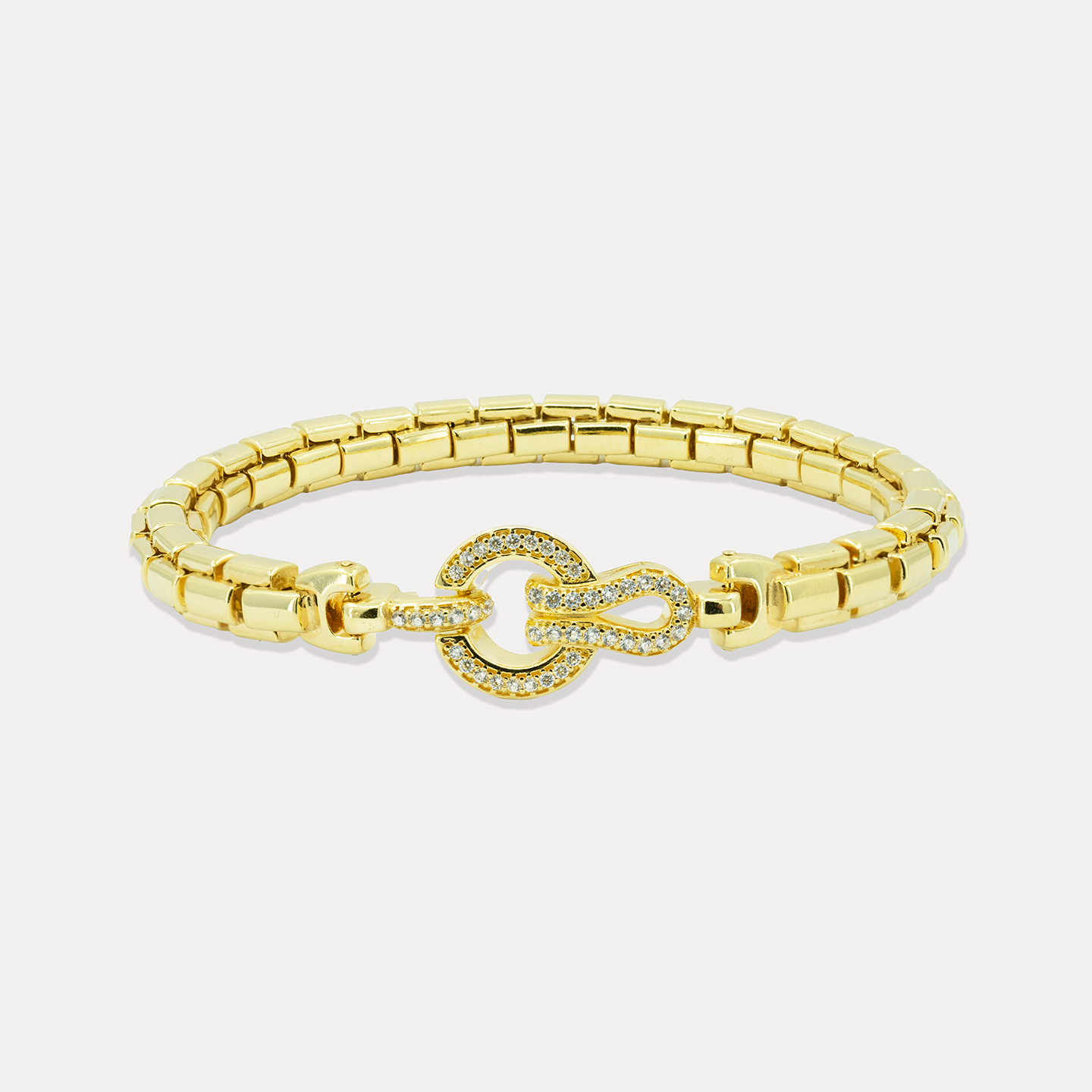 Mideroche Gioia Knot Link Bangle