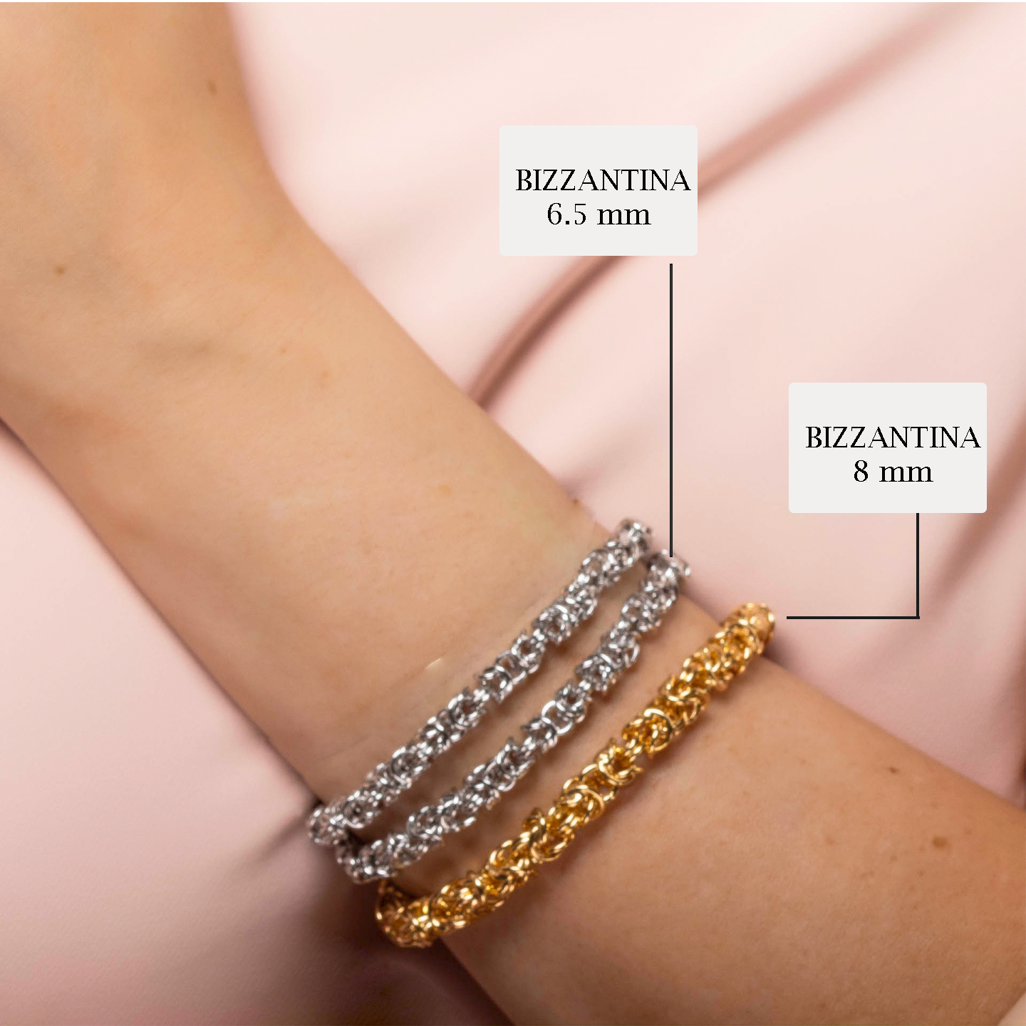 Mideroche Bizzantina Bracelet  (6.5mm)