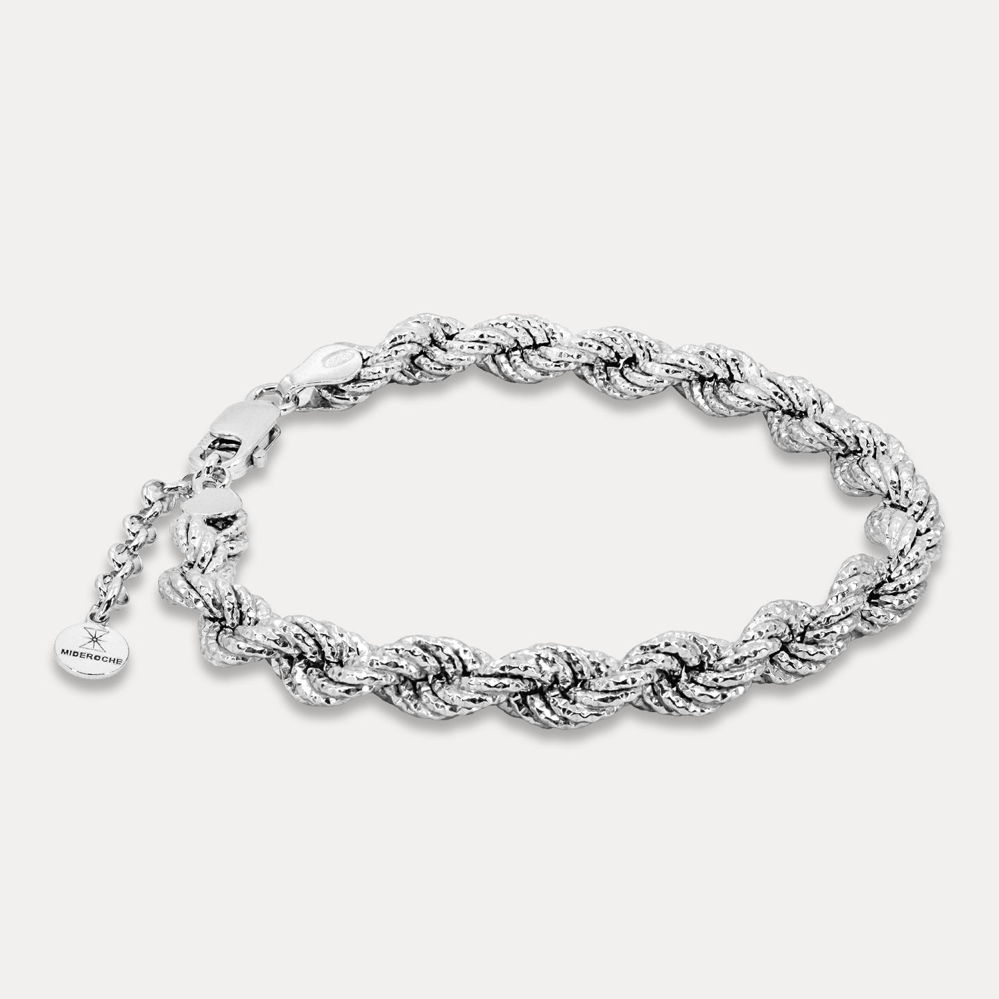 Mideroche Corda Martellate Bracelet (6.5mm)